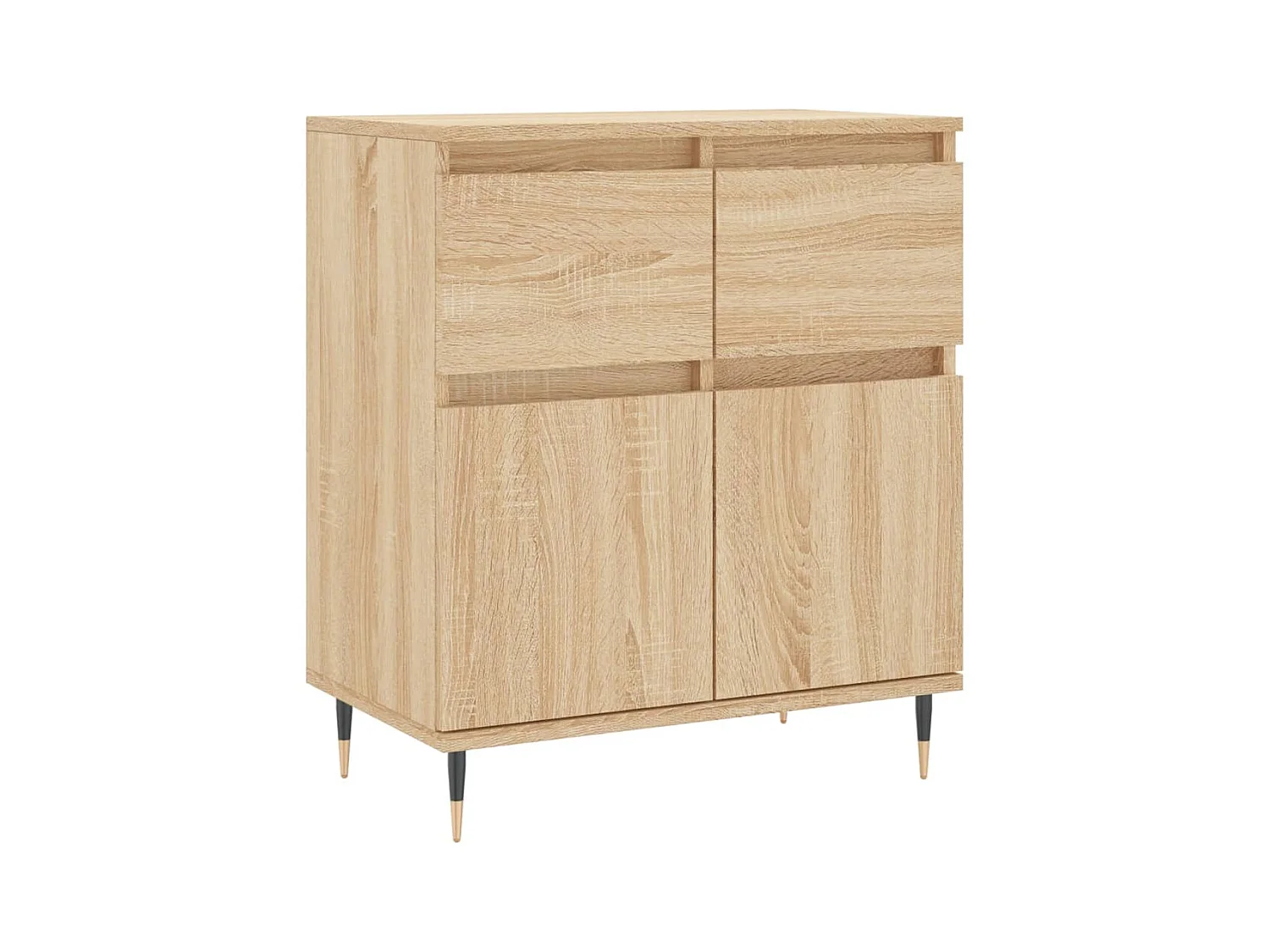 Credenza in rovere Sonoma 60x35x70 cm in legno ingegnerizzato