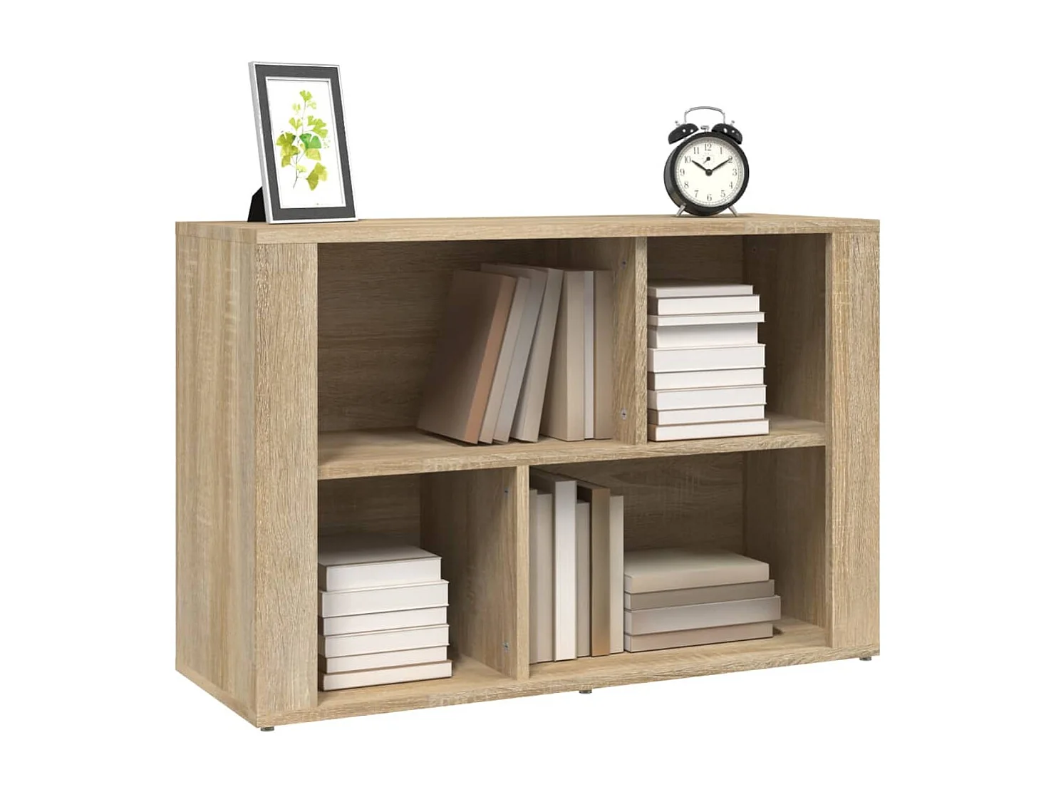 Buffet Chêne sonoma 80x30x54 cm Bois d'ingénierie