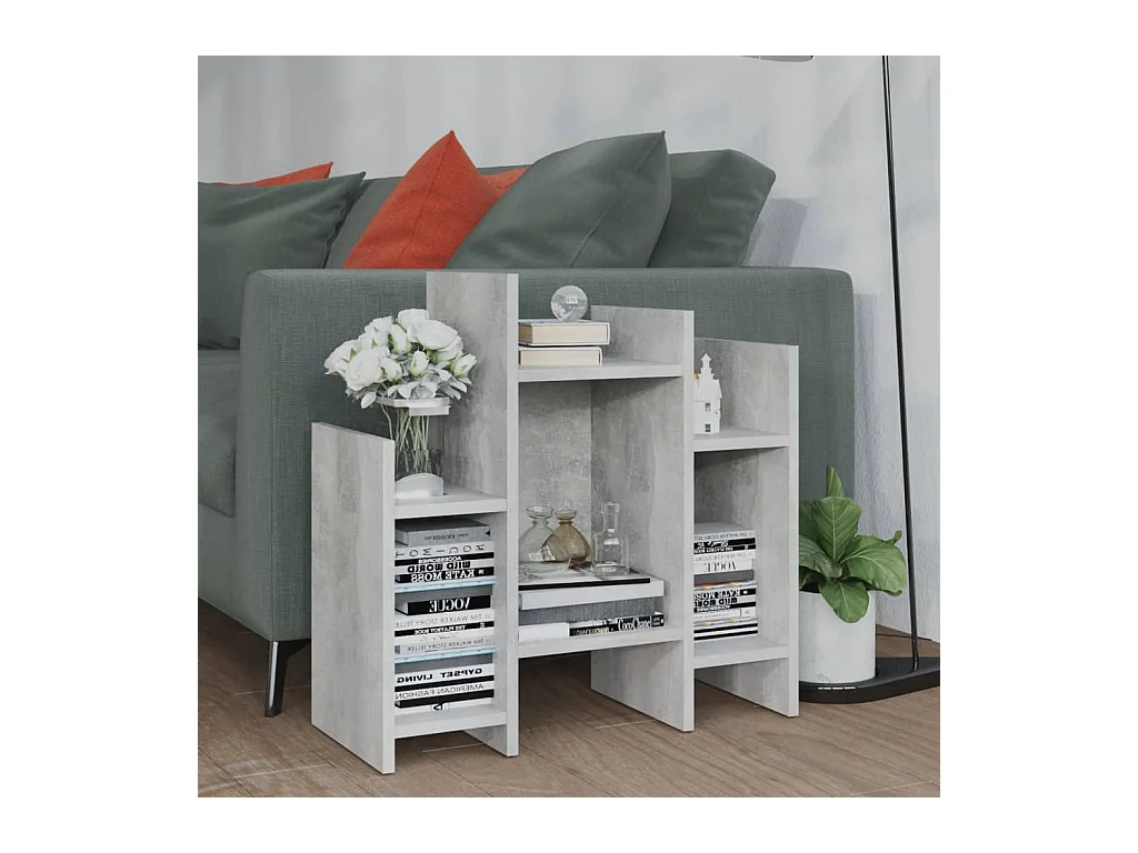 Armoire latérale Gris béton 60x26x60 cm Aggloméré