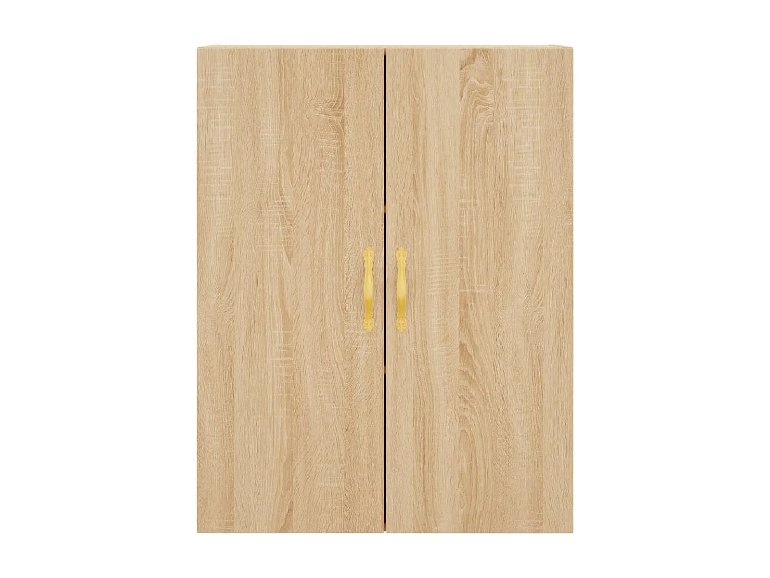 Hoog dressoir Sonoma eiken 69,5x34x180 cm Technisch hout