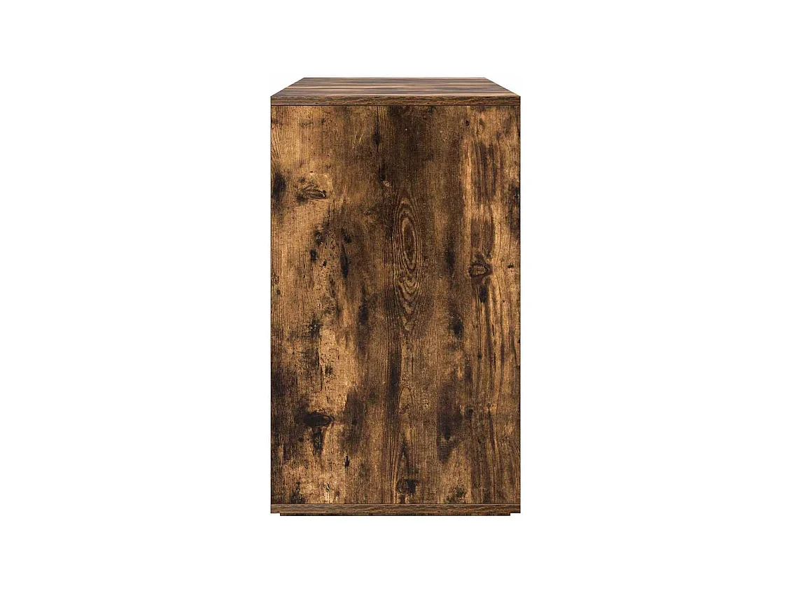 Buffet en Chêne Fumé Chêne Fumé Bois 135 x 41 x 75 cm Rangement