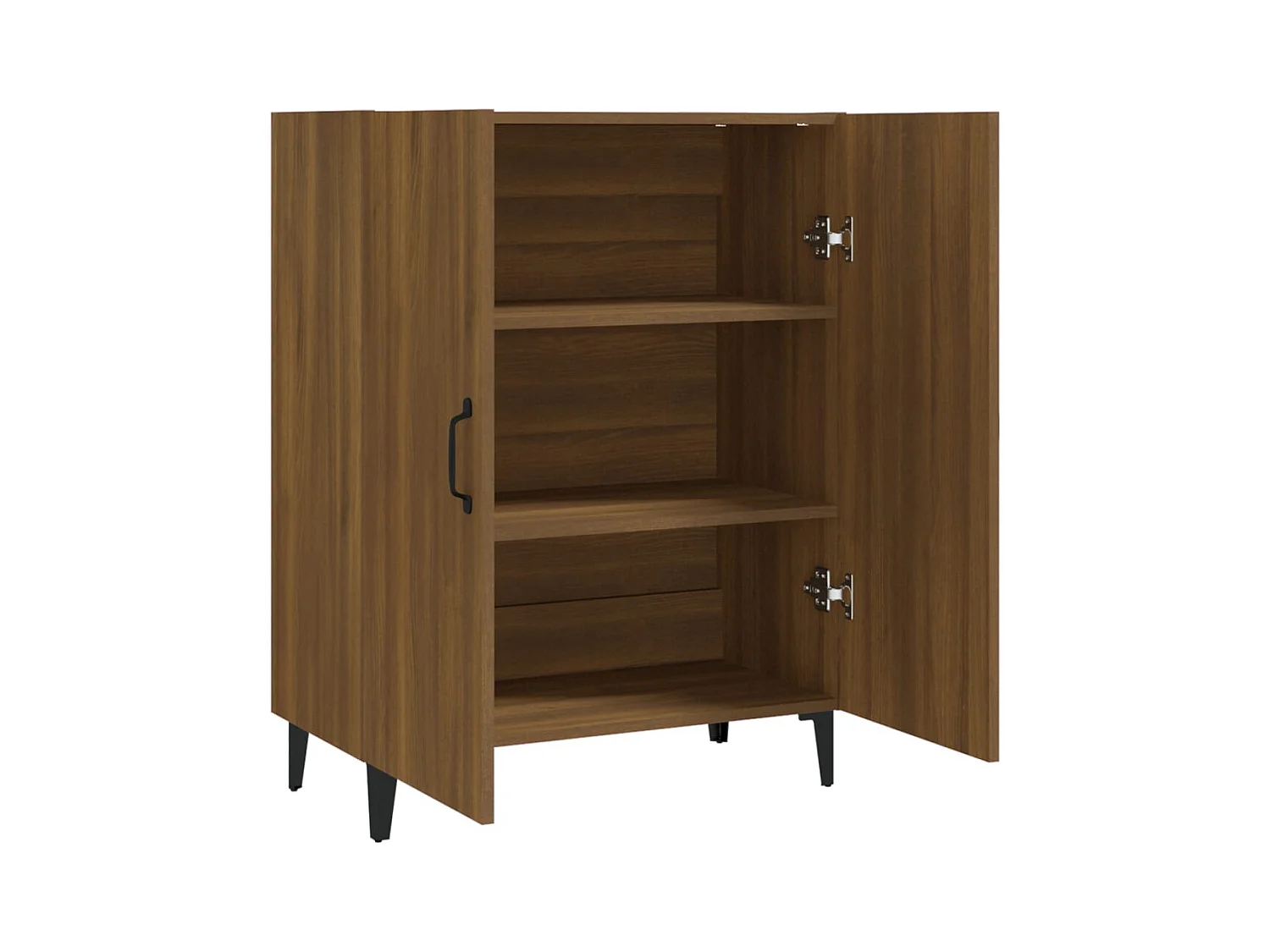 Buffet Chêne marron 70x34x90 cm Bois d'ingénierie
