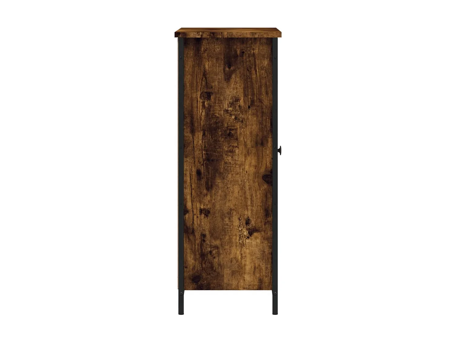 Buffet chêne fumé 70x30x80 cm bois d'ingénierie