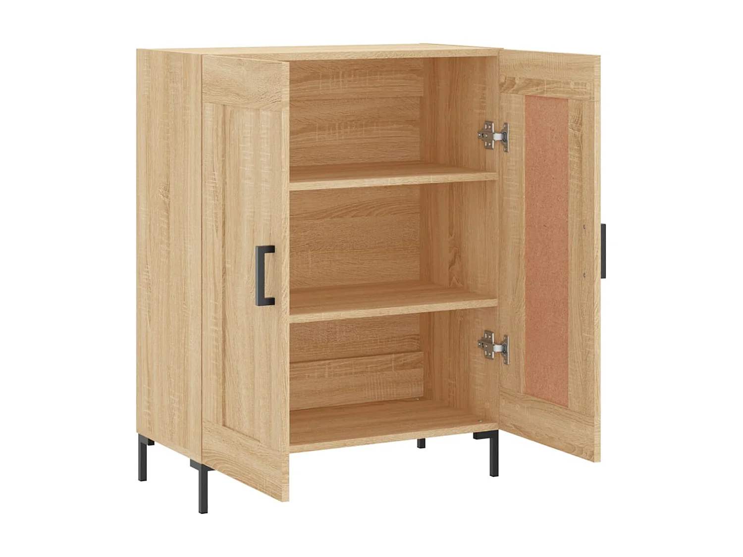 Credenza in rovere Sonoma 69,5x34x90 cm in legno ingegnerizzato