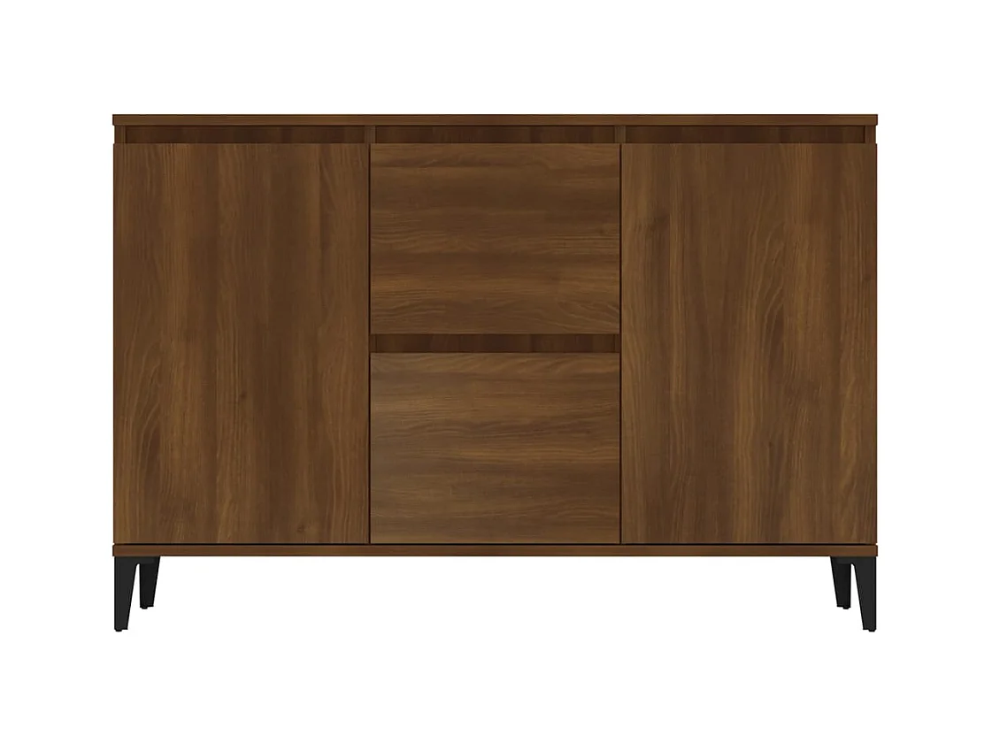 Credenza Rovere Marrone 104x35x70 cm Legno ingegnerizzato