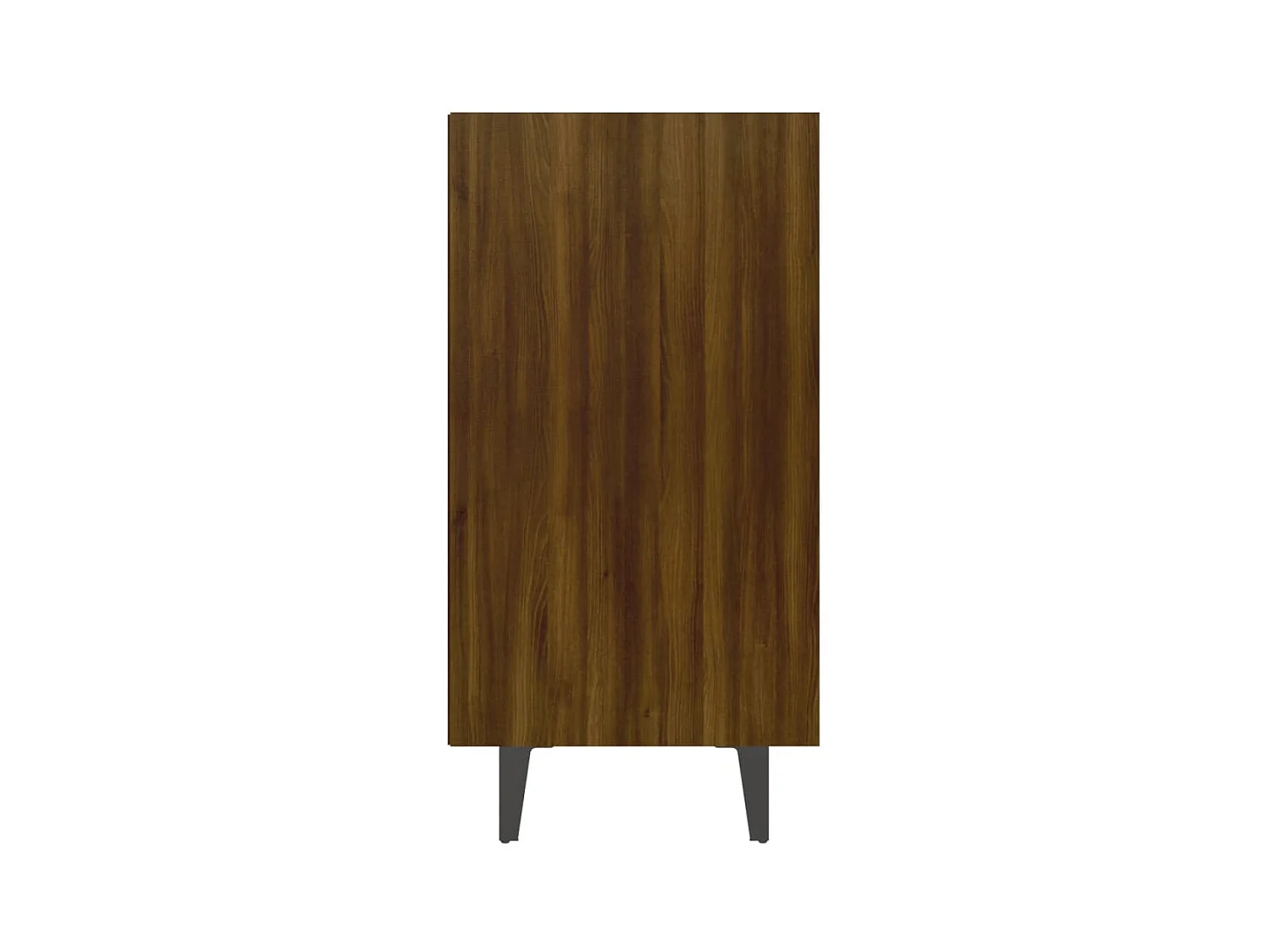 Bruin eiken dressoir 103,5x35x70 cm bewerkt hout