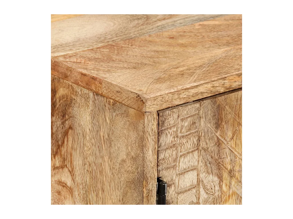 Buffet Bois de manguier massif 110x30x60 cm