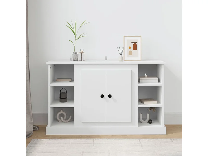 Buffet Blanc 100x35,5x60 cm Bois d'ingénierie