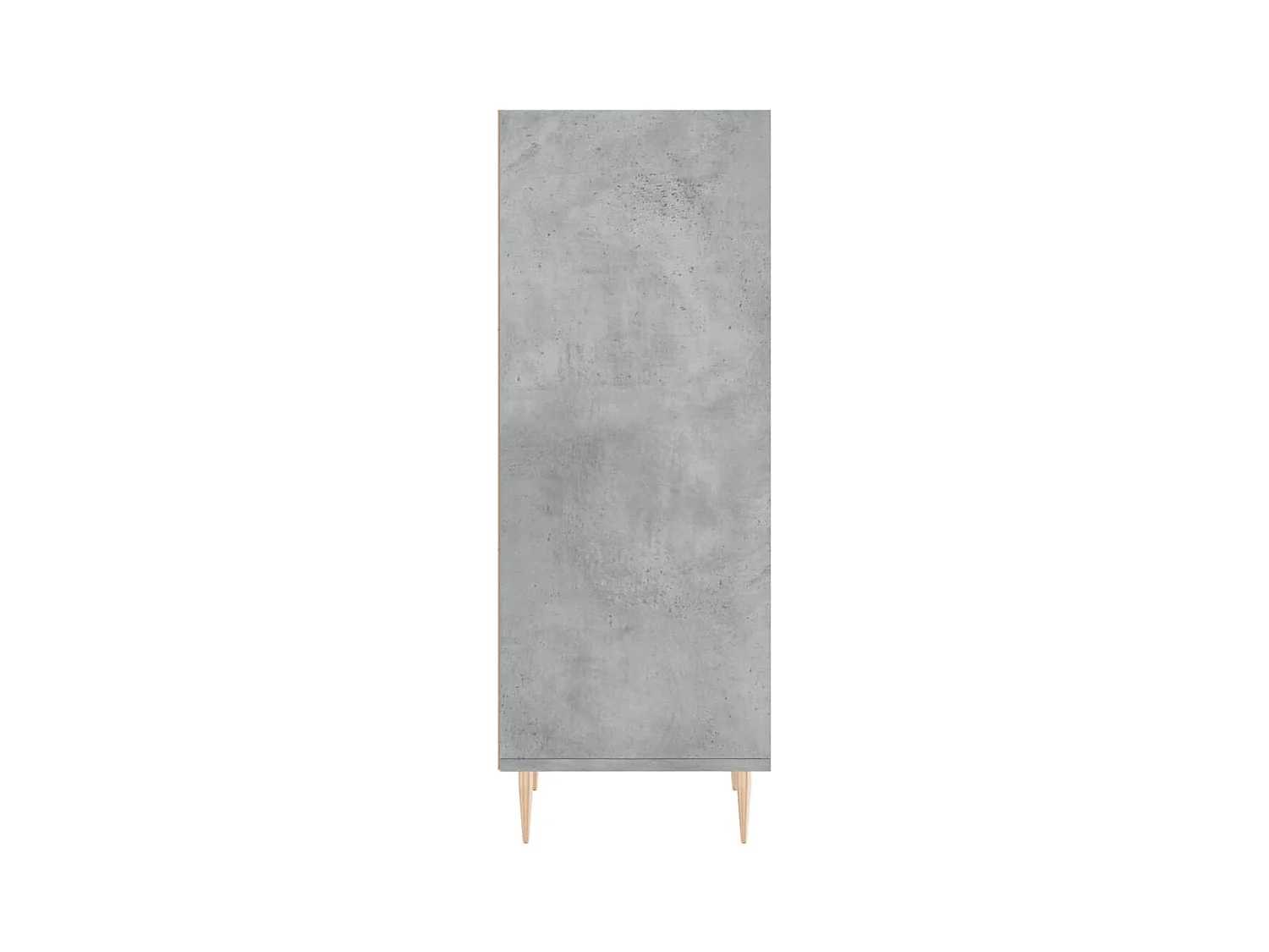Credenza grigio cemento 34,5x32,5x90 cm in legno ingegnerizzato