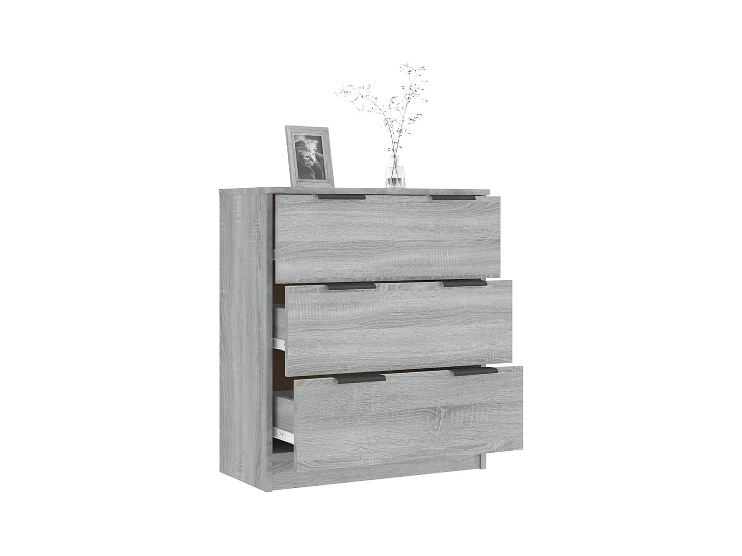 Buffet Sonoma gris 60x30x70 cm Bois d'ingénierie