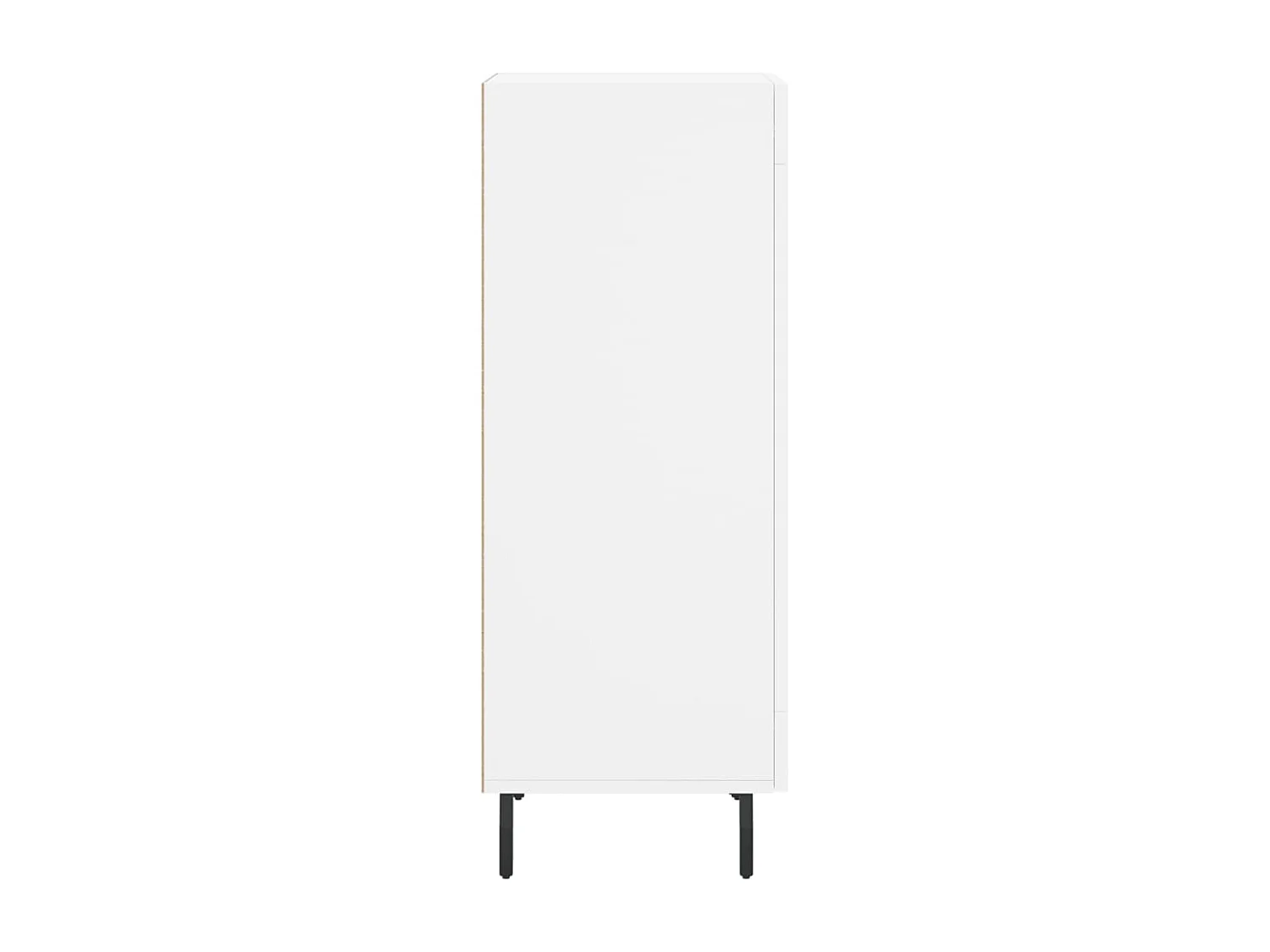 Buffet blanc 34,5x34x90 cm bois d'ingénierie