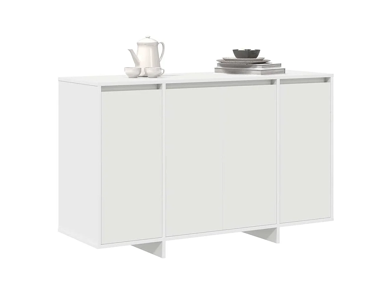 Buffet blanc Blanc Bois d'ingénierie 120 x 41 x 75 cm