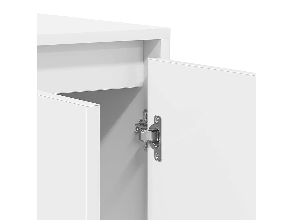 Buffet blanc Blanc Bois d'ingénierie 120 x 41 x 75 cm