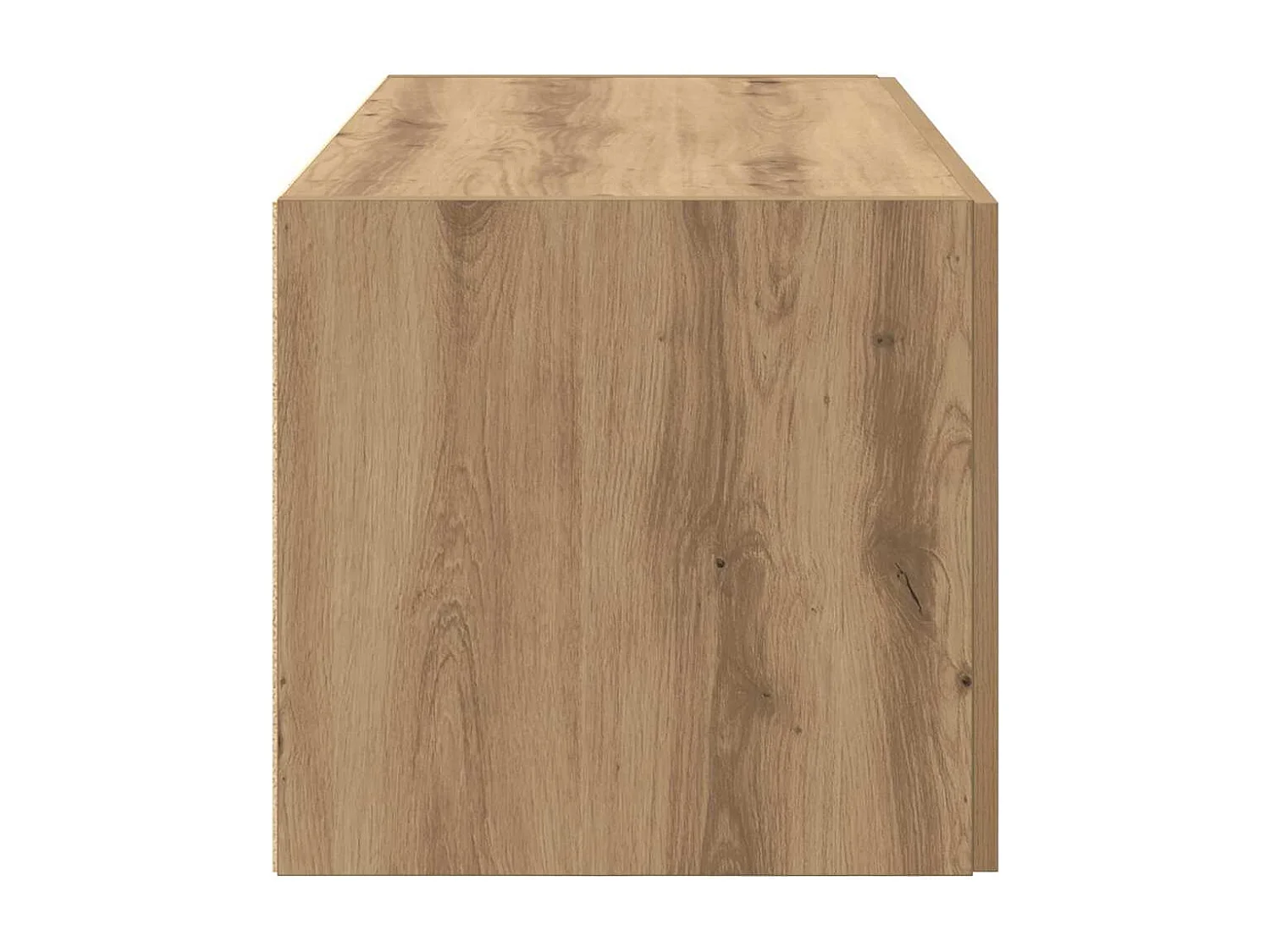 Meuble mural Montage mural avec porte chêne artisanal 80 x 42.5 x 40 cm