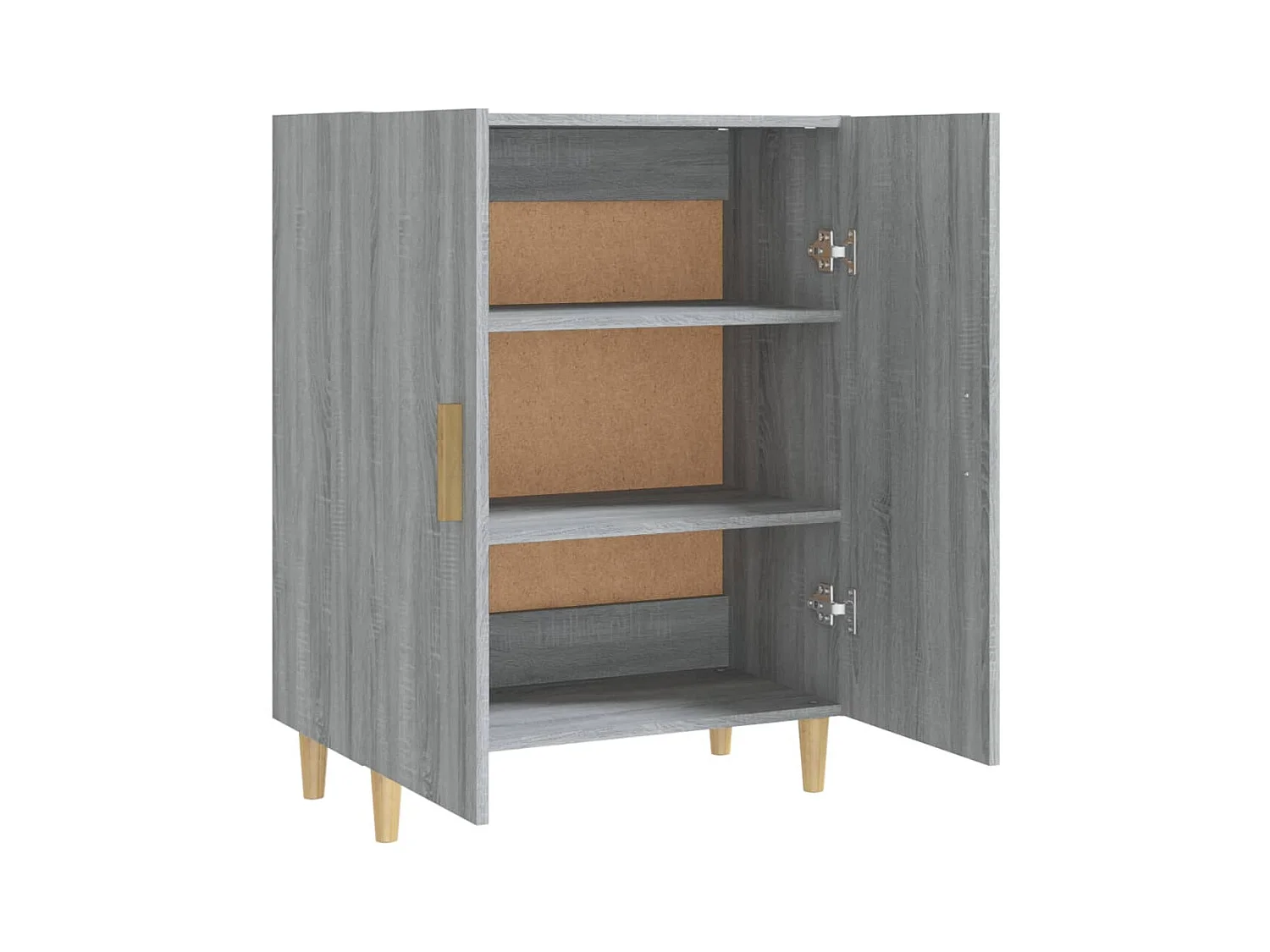 Sonoma dressoir grijs 70x34x90 cm Technisch hout