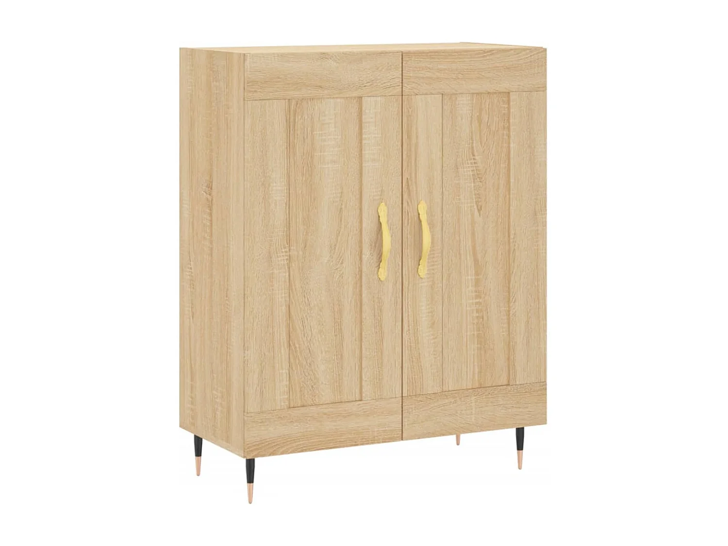 Buffet haut Chêne sonoma 69,5x34x180 cm Bois d'ingénierie