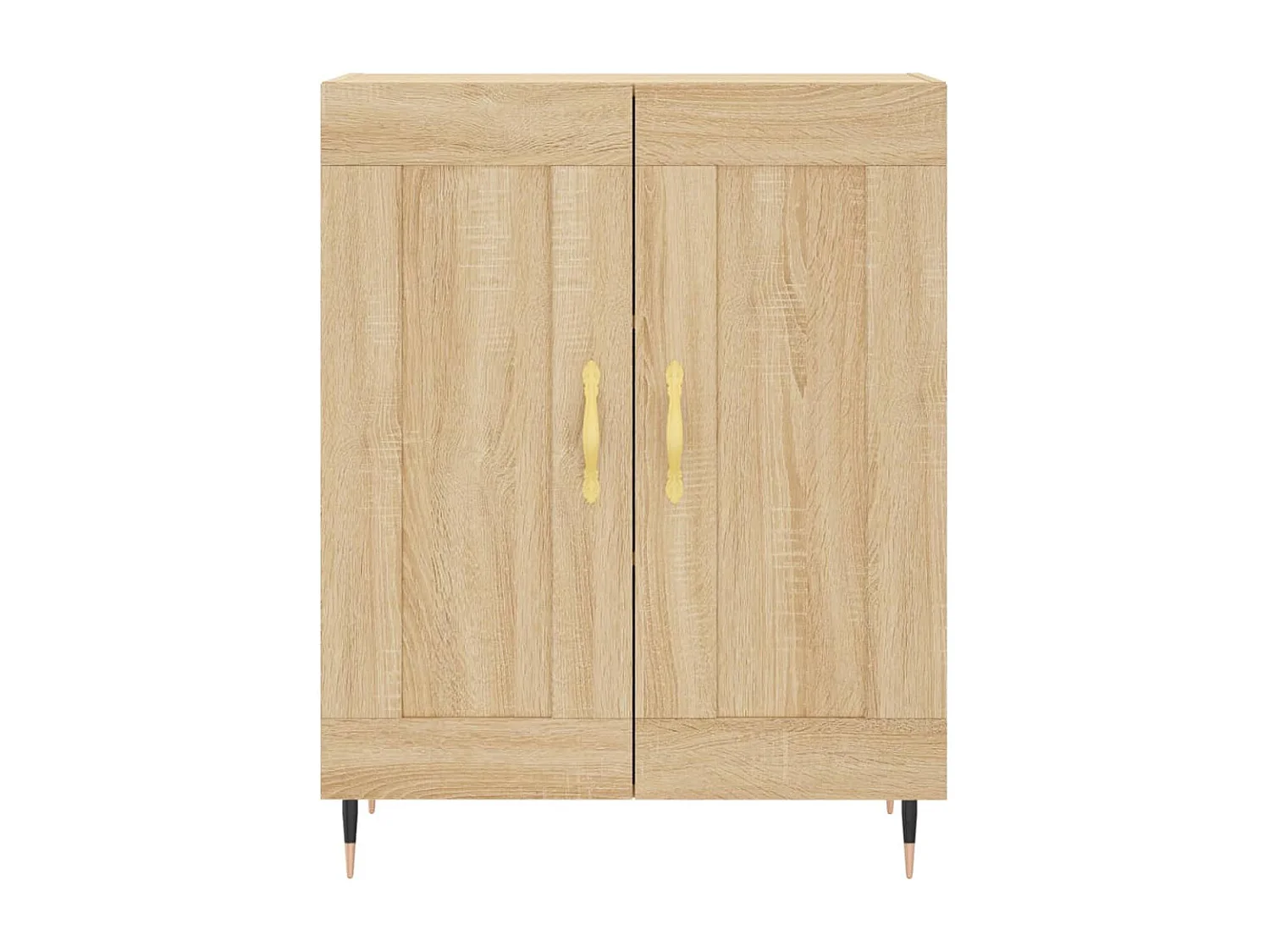 Buffet haut Chêne sonoma 69,5x34x180 cm Bois d'ingénierie