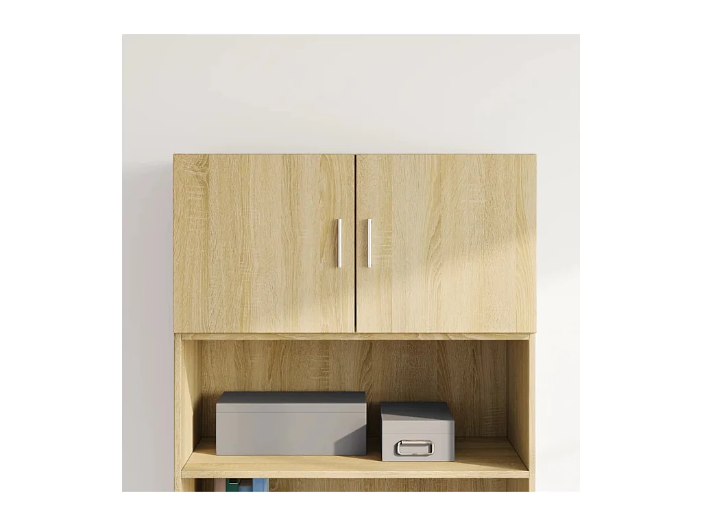 Armoire murale chêne sonoma 80x42,5x40 cm bois d'ingénierie