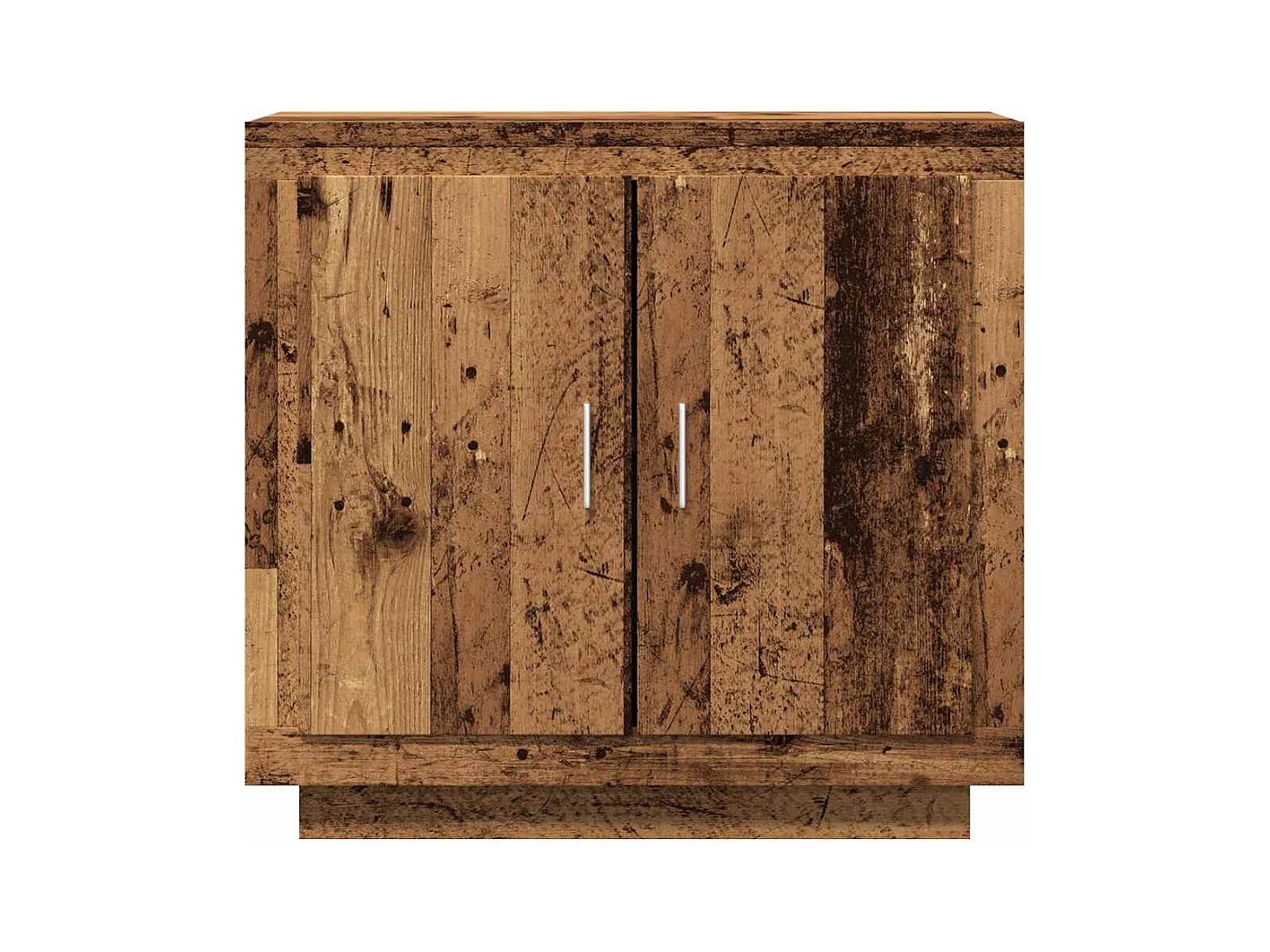 Buffet vieux bois 80x40x75 cm bois d'ingénierie