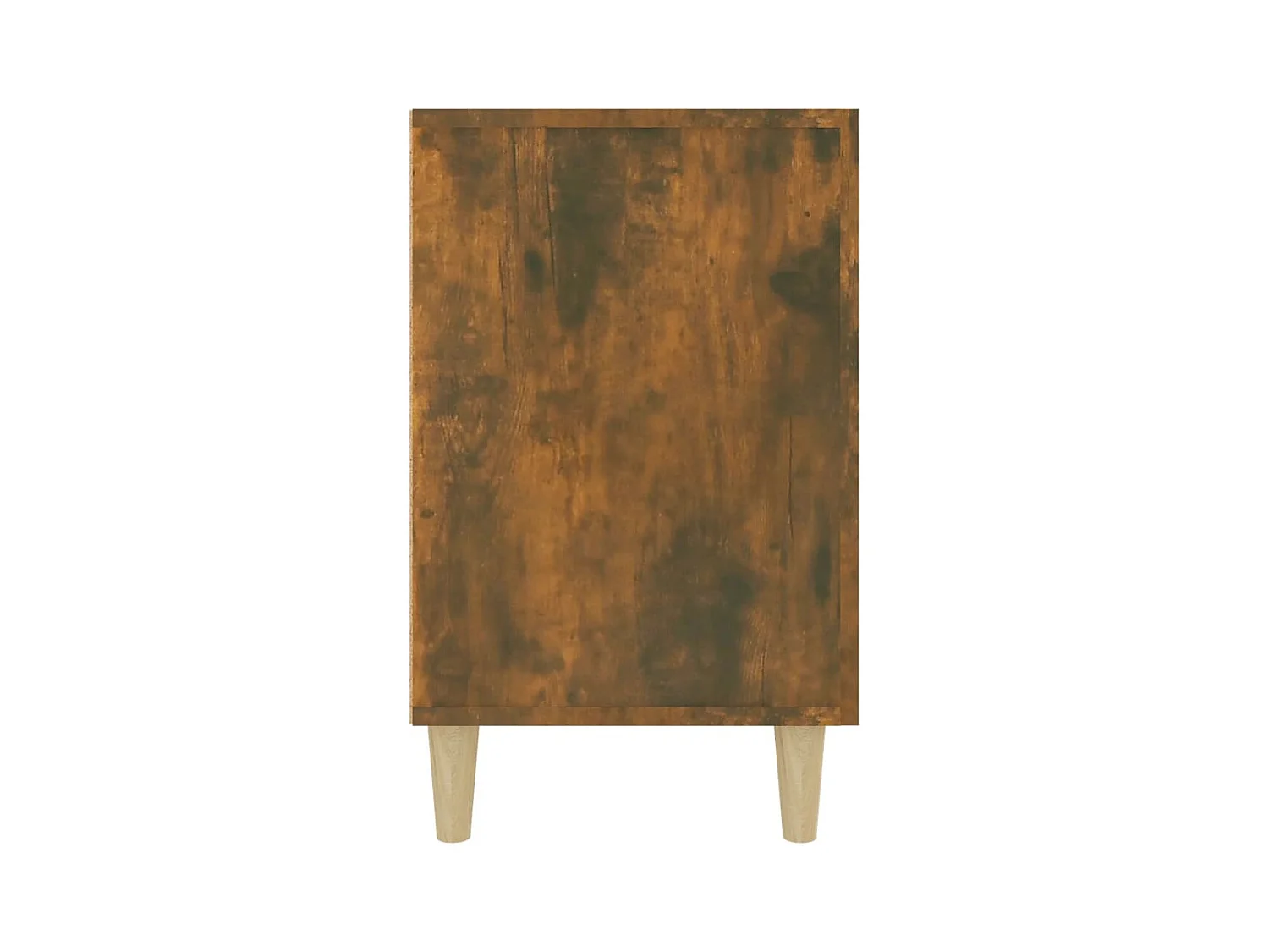 Buffet chêne fumé 100x36x60 cm bois d'ingénierie