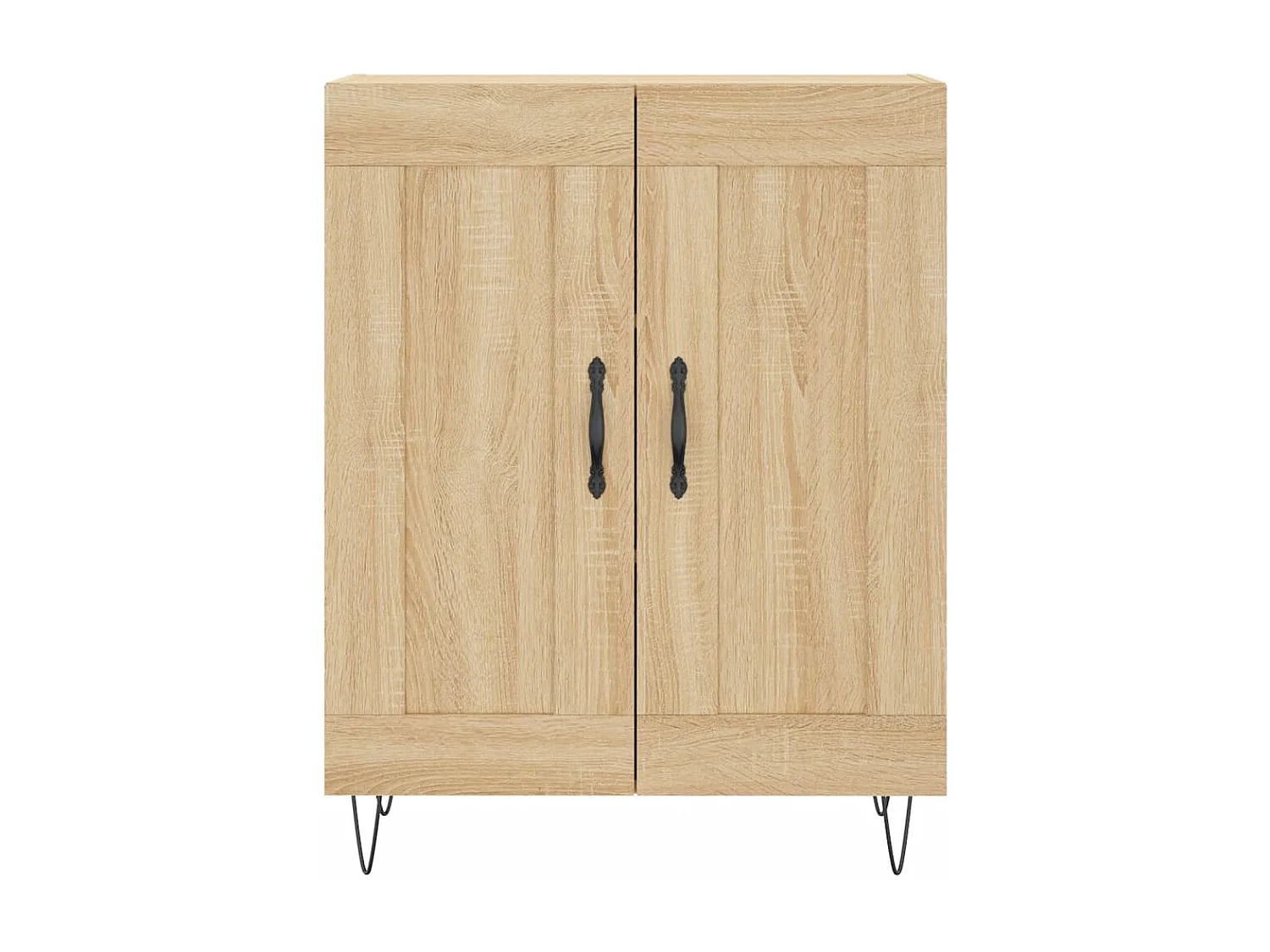 Buffet haut Chêne sonoma 69,5x34x180 cm Bois d'ingénierie