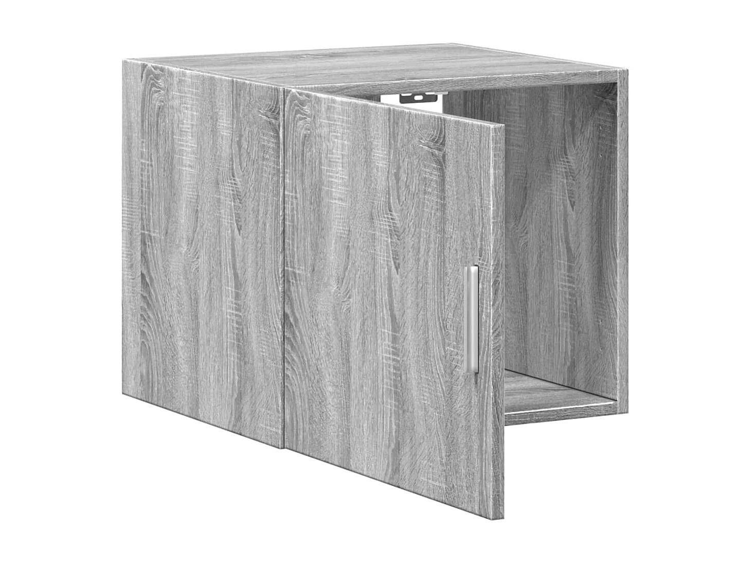 Armoire murale sonoma gris 45x42,5x40 cm bois d'ingénierie