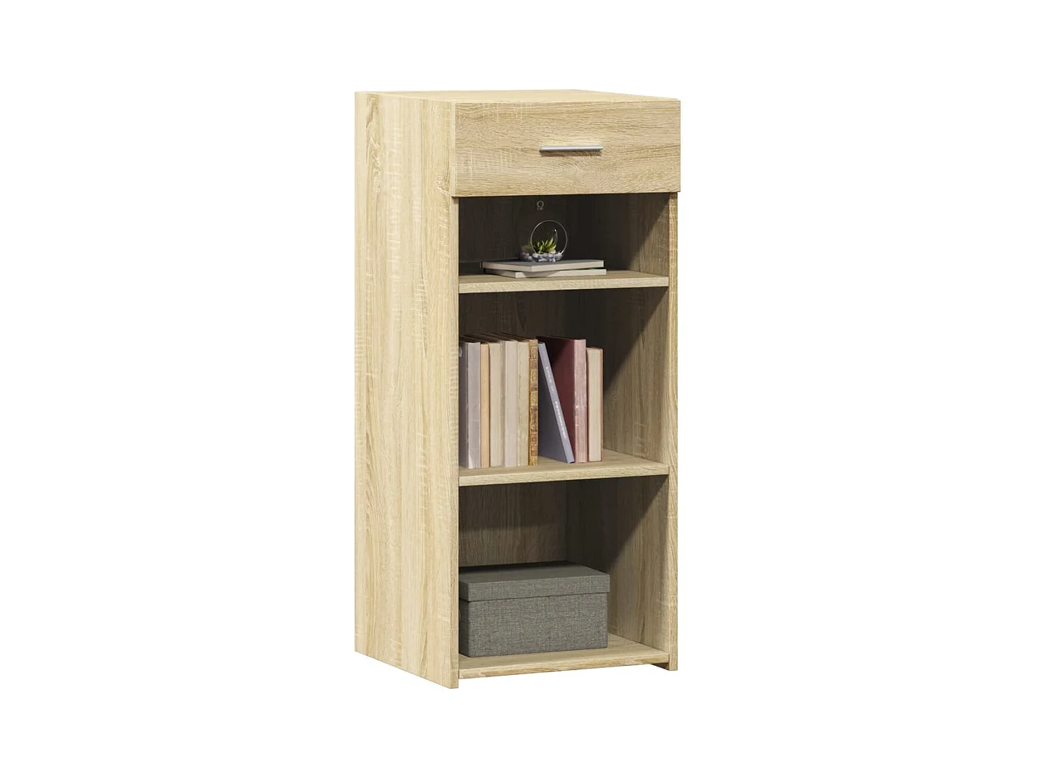 Buffet chêne sonoma 40x42,5x93 cm bois d'ingénierie