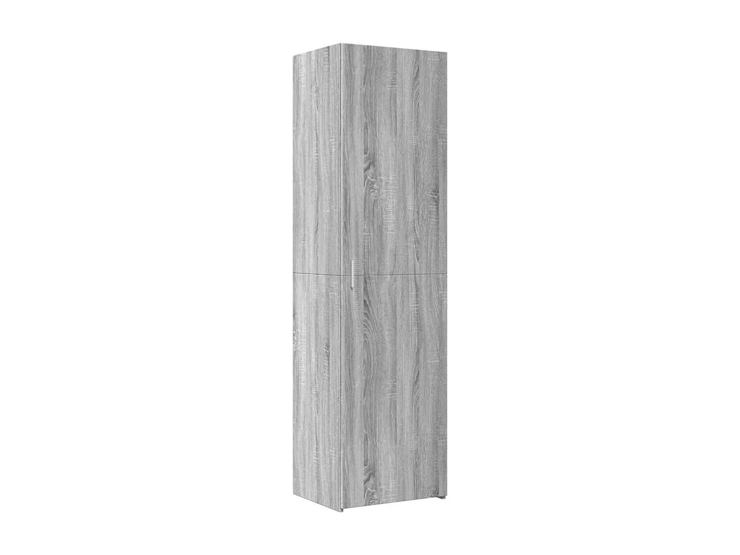 Buffet haut sonoma gris 50x42,5x185 cm bois d'ingénierie
