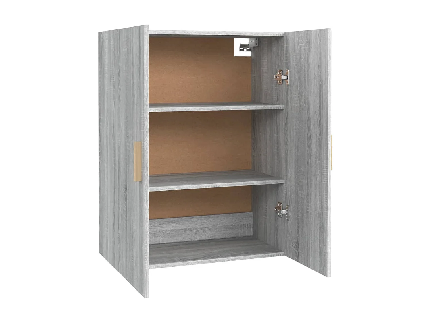 Mobiletto pensile grigio Sonoma 69,5x34x90 cm