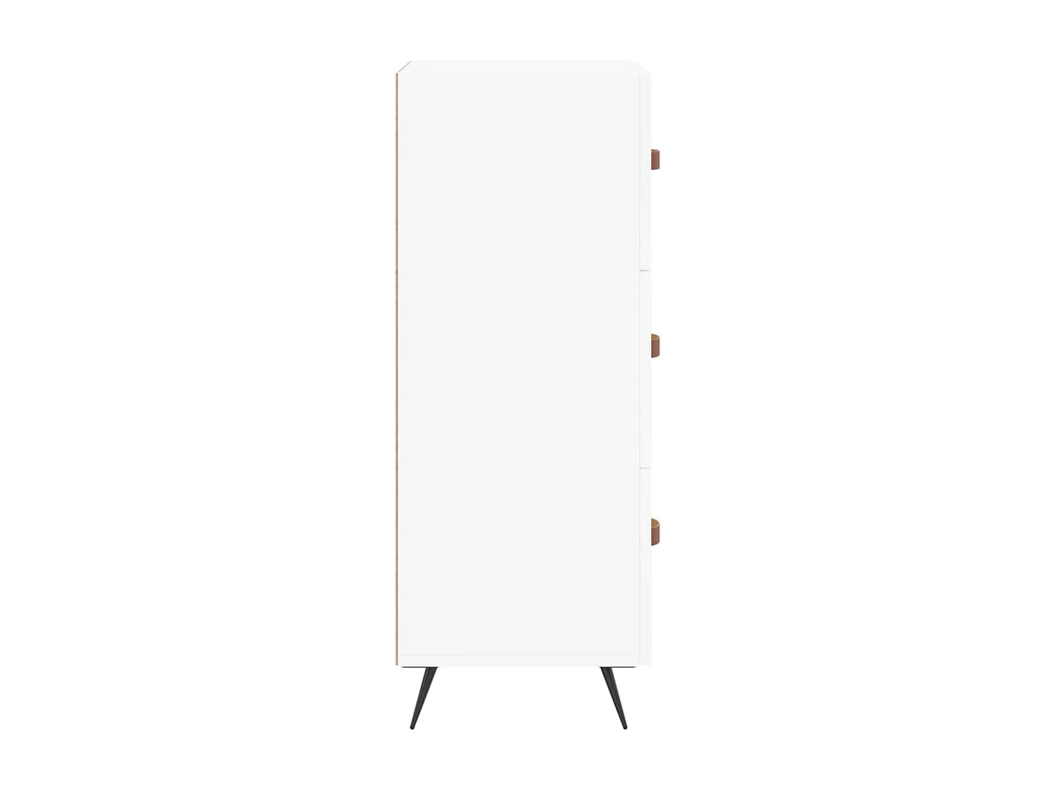 Buffet blanc 34,5x34x90 cm bois d'ingénierie