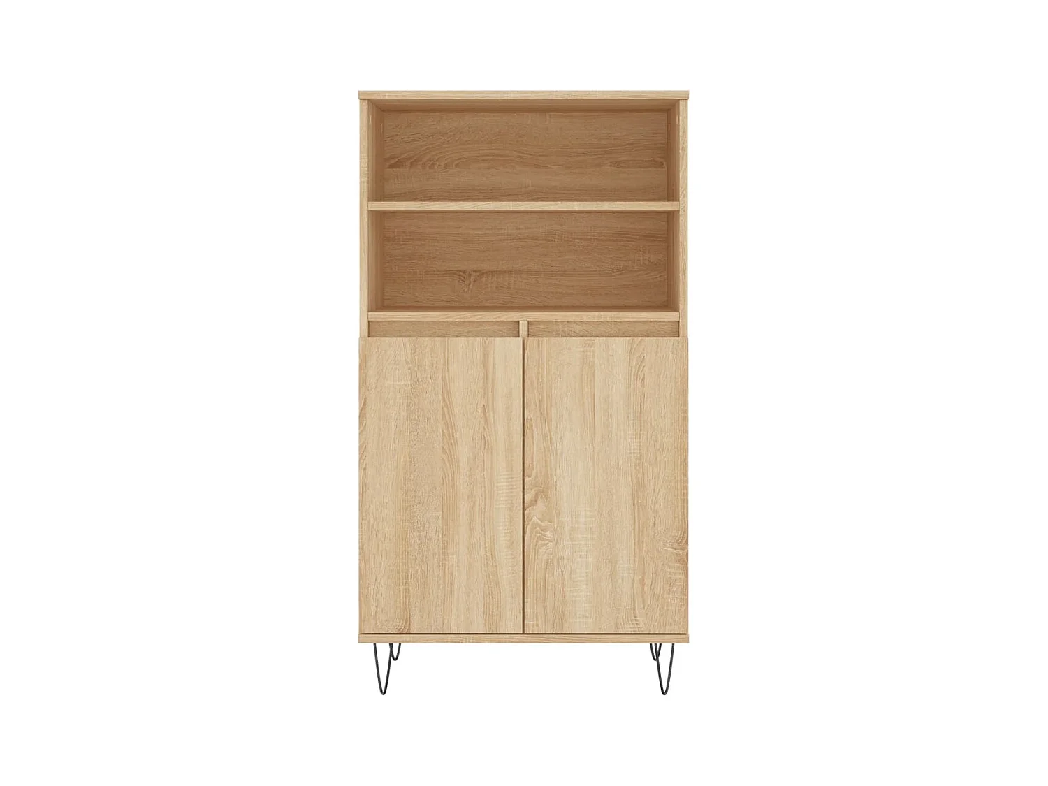 Buffet haut Chêne sonoma 60x36x110 cm Bois d'ingénierie