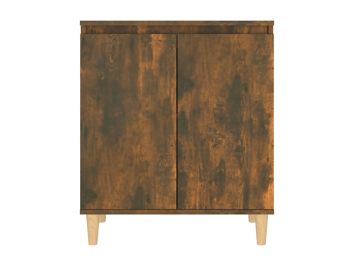 Sideboard aus geräucherter Eiche, 60 x 35 x 70 cm, Holzwerkstoff