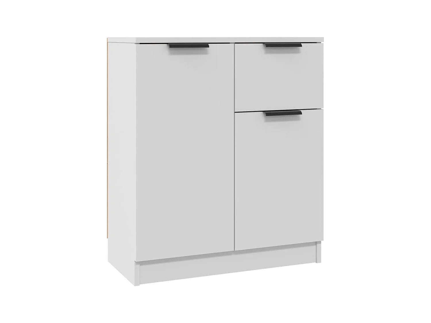 Buffet Blanc 60x30x70 cm Bois d'ingénierie