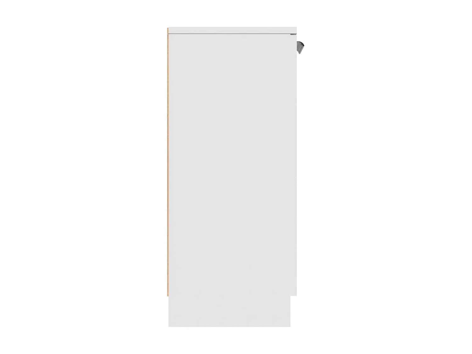 Buffet Blanc 60x30x70 cm Bois d'ingénierie