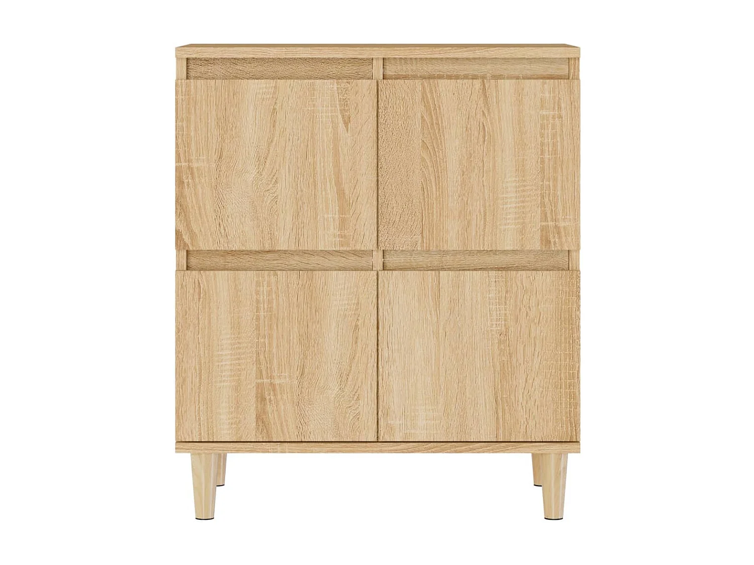 Sideboard aus Sonoma-Eiche, 60 x 35 x 70 cm, Holzwerkstoff