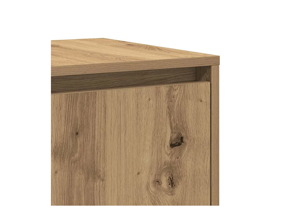 Buffet en chêne Fait main bois d'ingénierie 120 x 41 x 75 cm