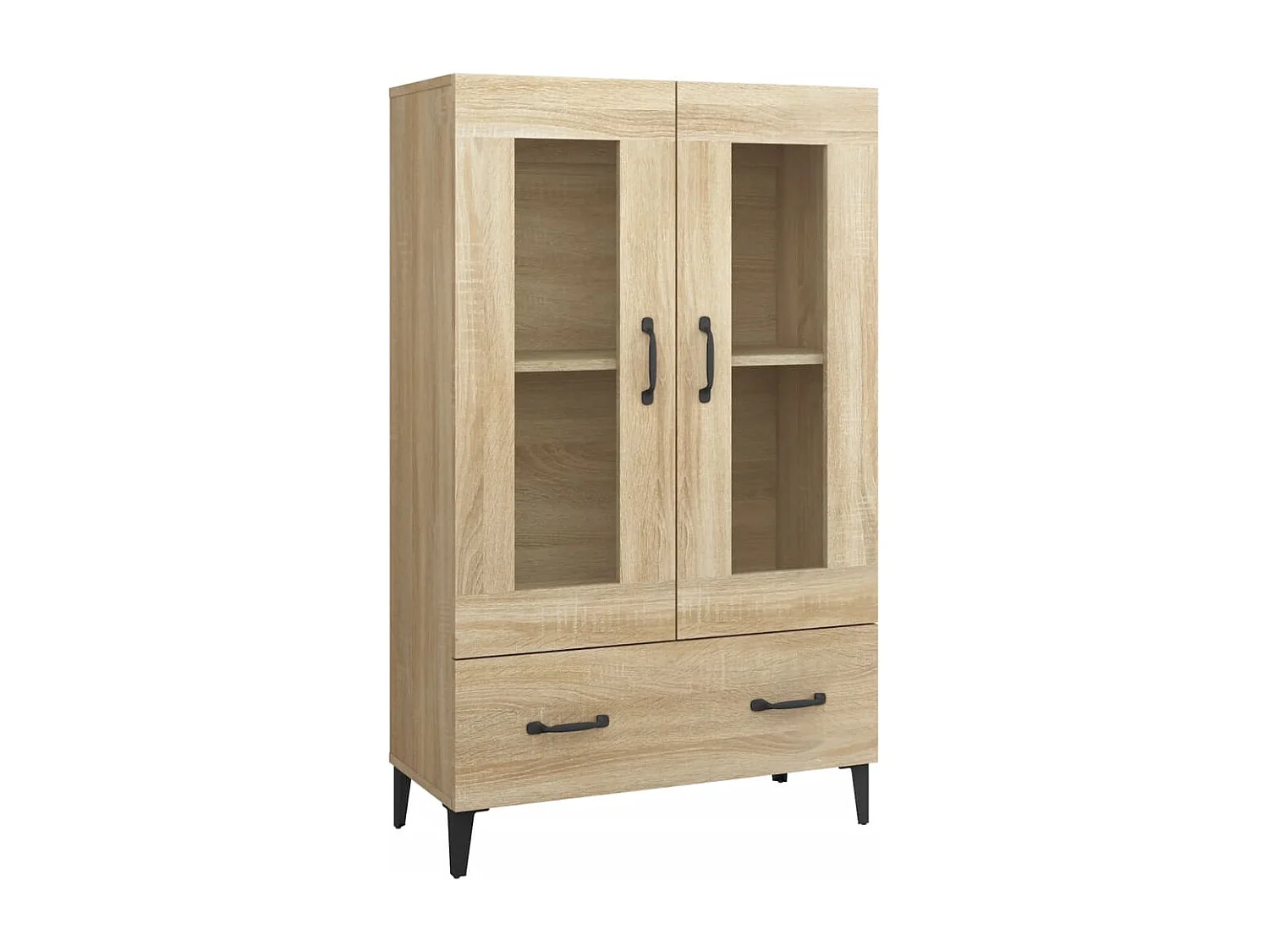Buffet haut Chêne sonoma 70x31x115 cm Bois d'ingénierie