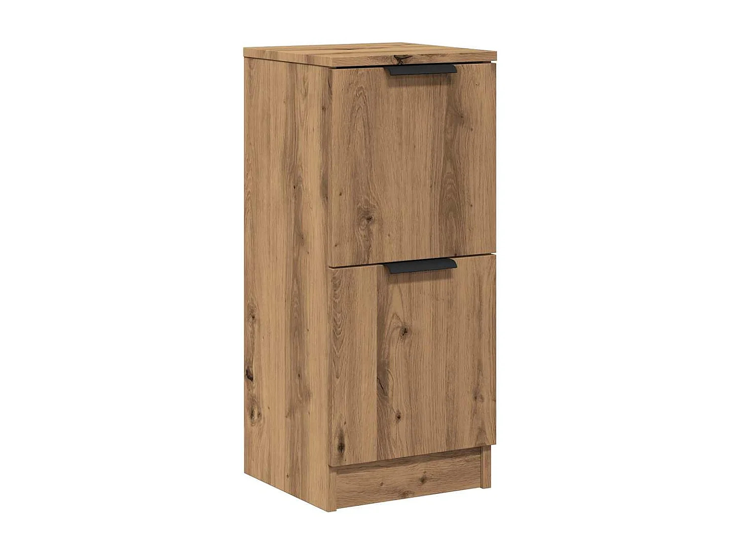 Buffet chêne artisanal 30x30x70 cm bois d'ingénierie