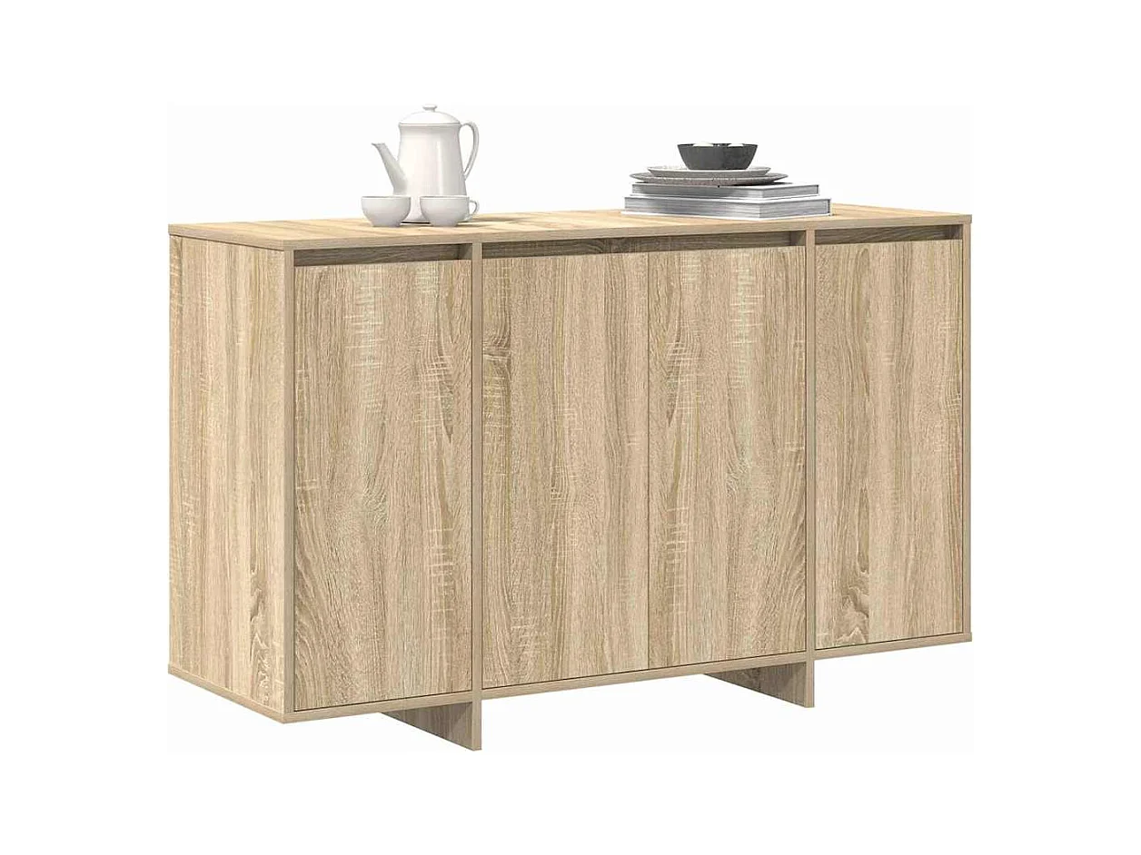 Sideboard aus Sonoma-Eiche, Sonoma-Eiche, Holzwerkstoff