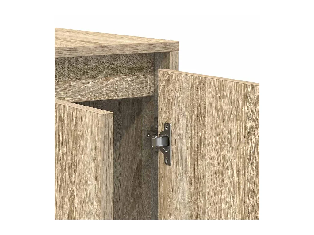 Sideboard aus Sonoma-Eiche, Sonoma-Eiche, Holzwerkstoff