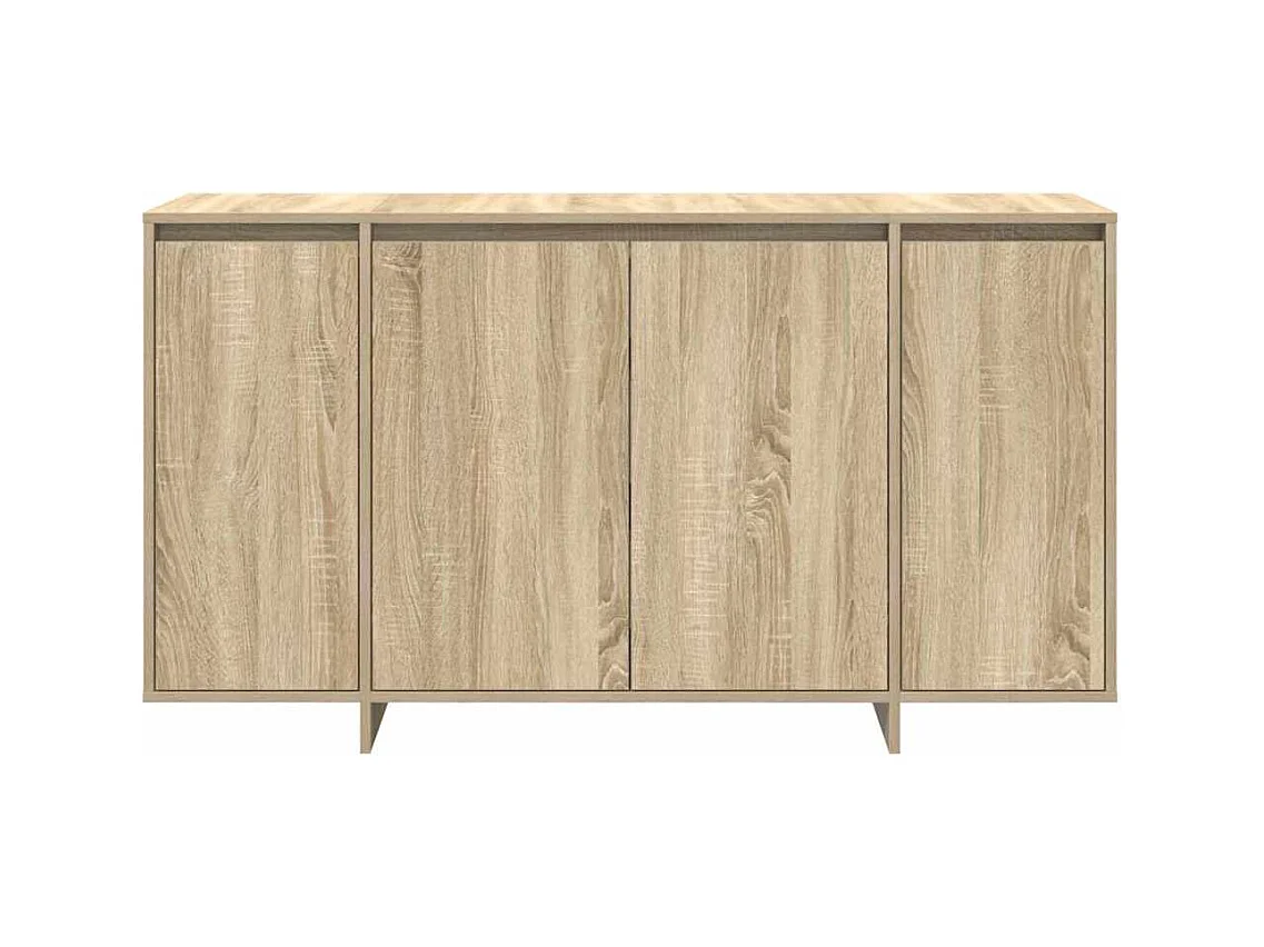 Buffet en chêne Chêne Sonoma Bois d'ingénierie 135 x 41 x 75 cm