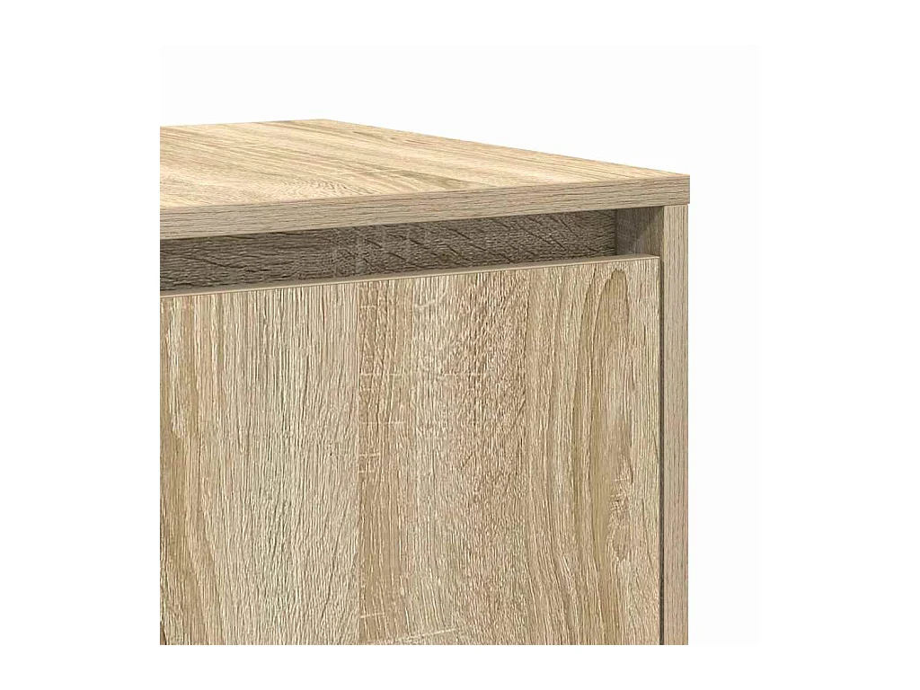 Buffet en chêne Chêne Sonoma Bois d'ingénierie 135 x 41 x 75 cm