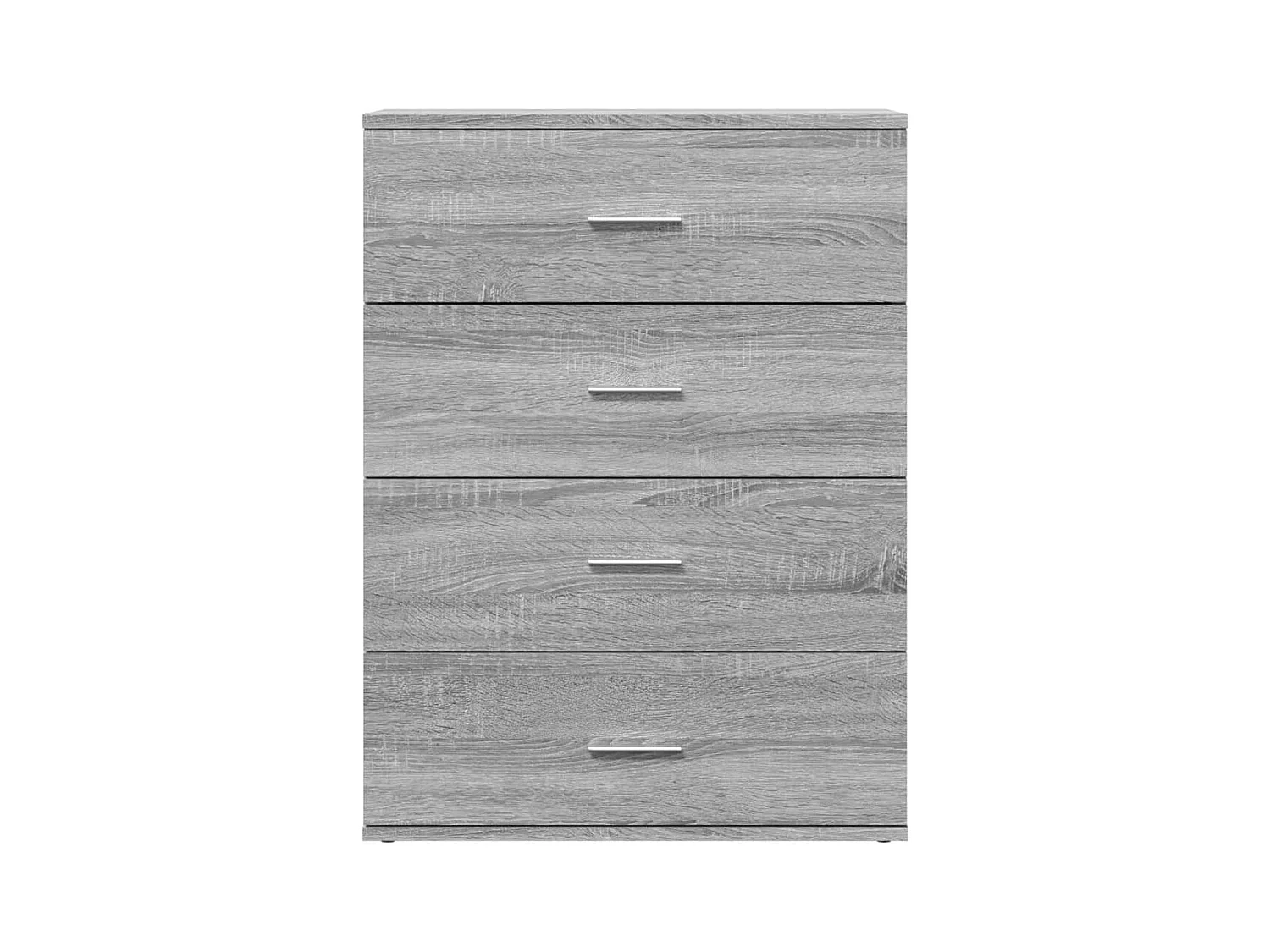 Buffets 2 pcs sonoma gris 60x39x80 cm bois d'ingénierie