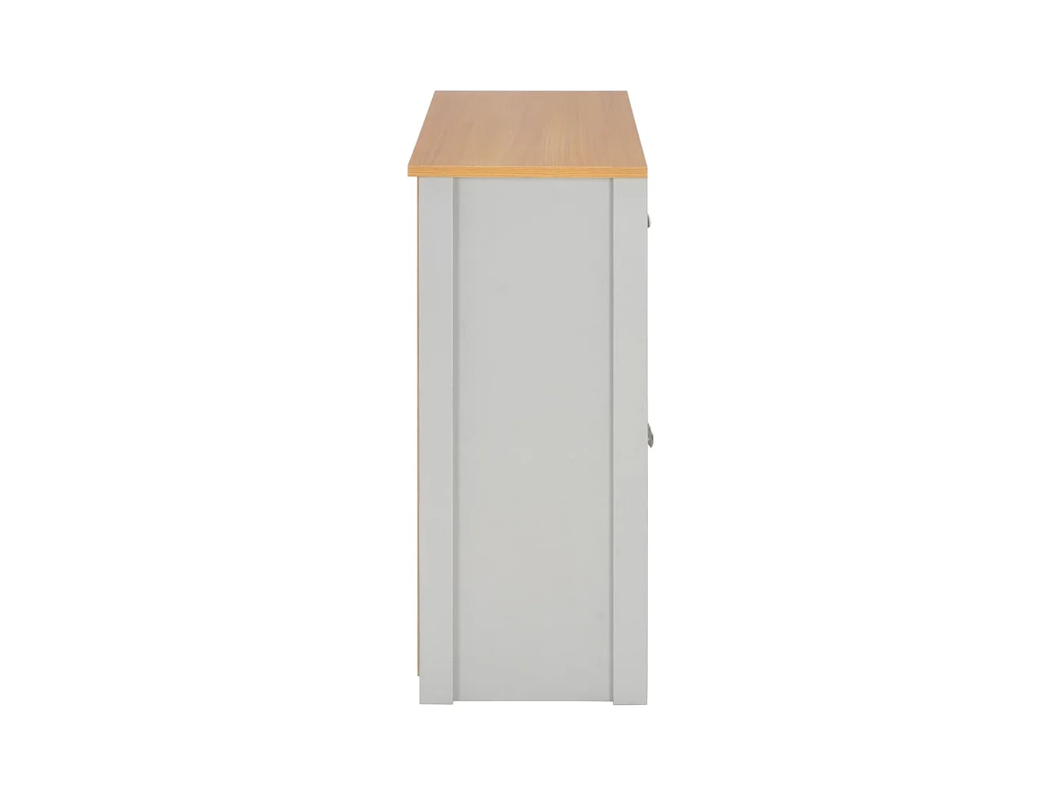 Buffet Gris 112x35x81 cm