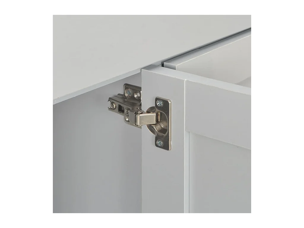 Buffet Gris 112x35x81 cm