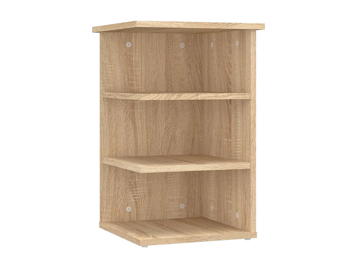 Mobile laterale Rovere Sonoma 35x35x55 cm Truciolare