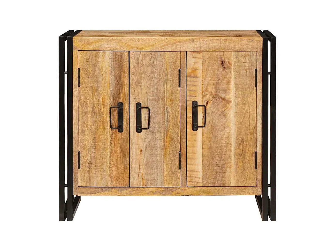 Buffet Marron 80 x 33 x 70 cm bois de manguier massif