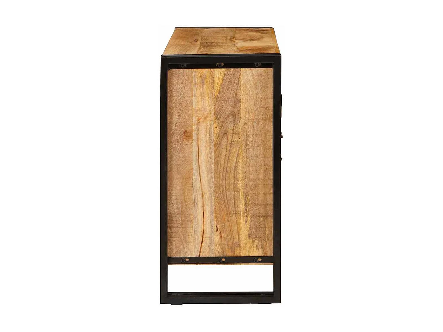 Buffet Marron 80 x 33 x 70 cm bois de manguier massif