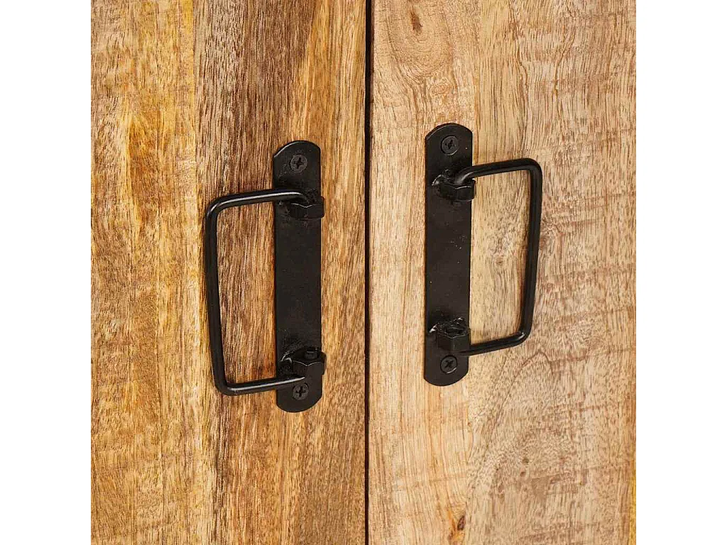 Buffet Marron 80 x 33 x 70 cm bois de manguier massif