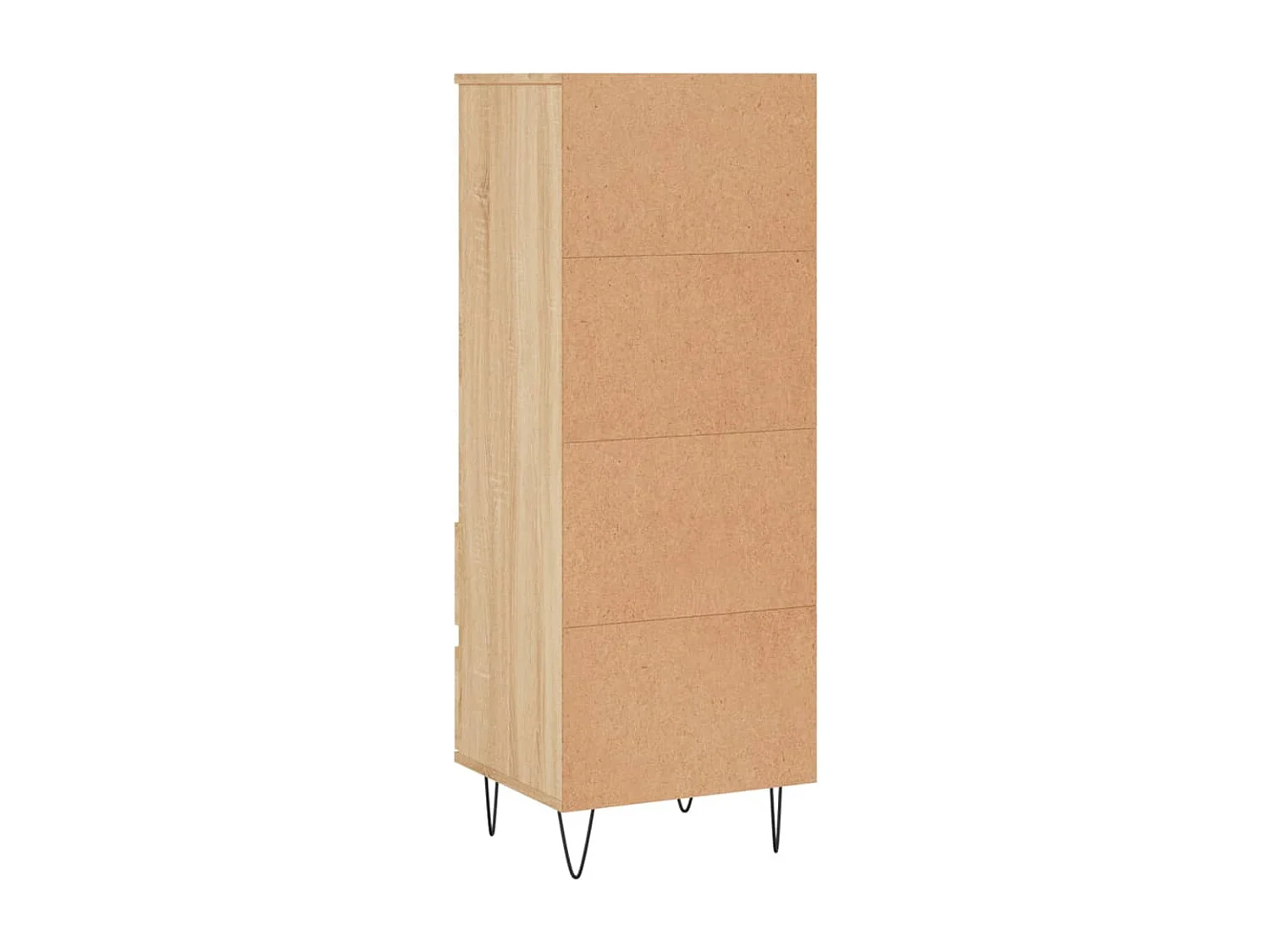 Credenza alta in rovere Sonoma 40x36x110 cm Legno composito